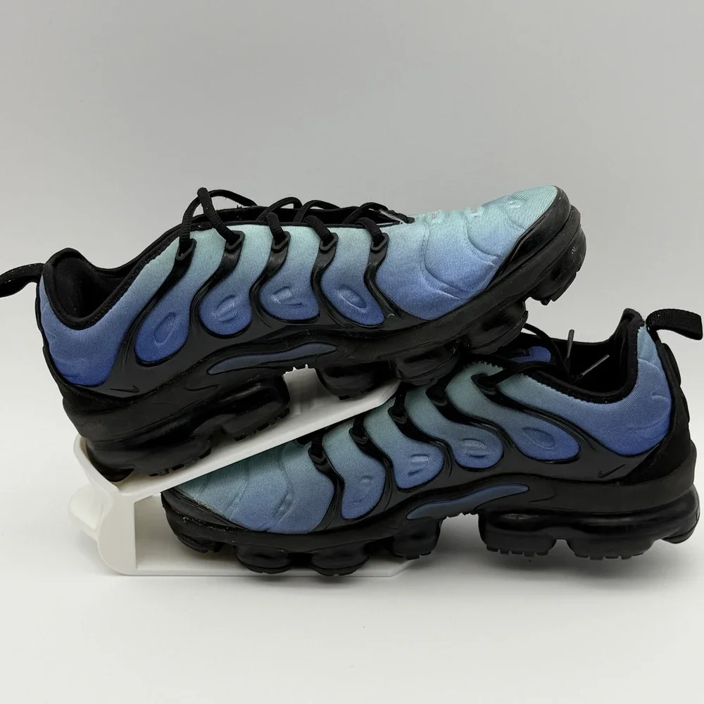 Nike Air VaporMax Plus Hyper Blue Original Fade 924453-008 Men's Size 10.5